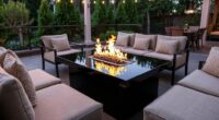 top propane fire pit tables