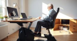 top senior under desk ellipticals