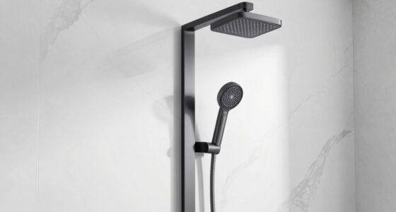 top shower panel systems