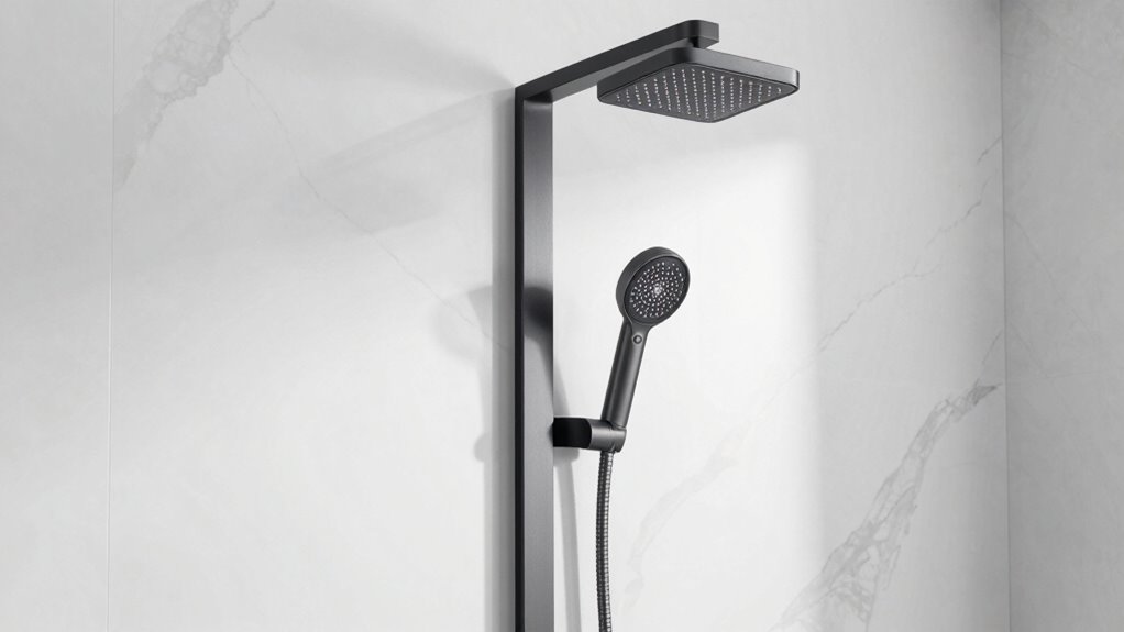 top shower panel systems