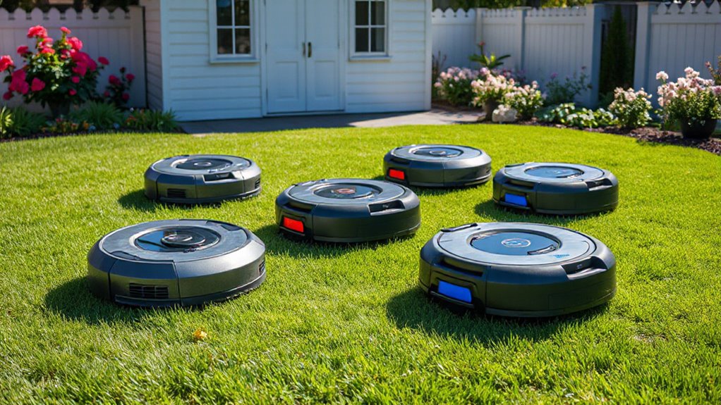 top small yard robotic mowers