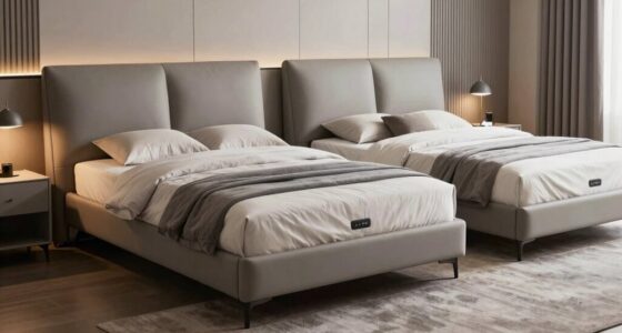 top split king bed bases