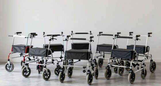 top tall adult rollator walkers