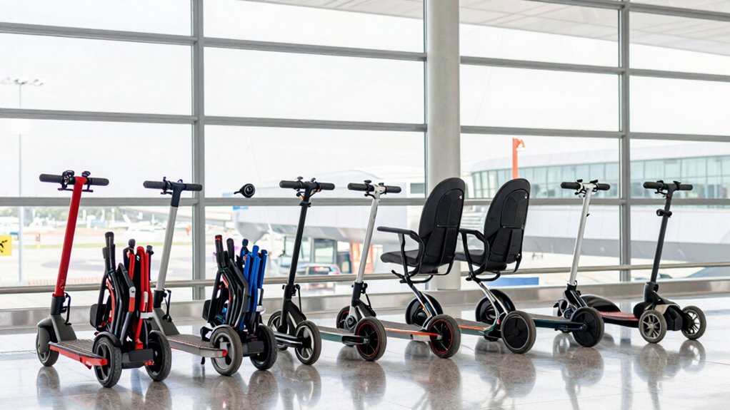 top travel folding scooters