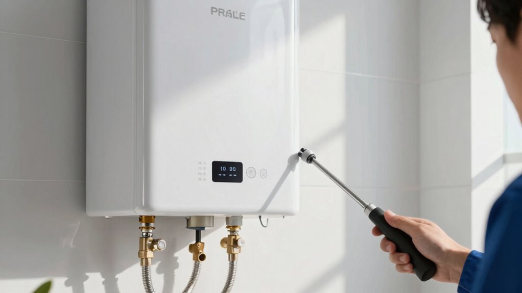 annual tankless water heater maintenance