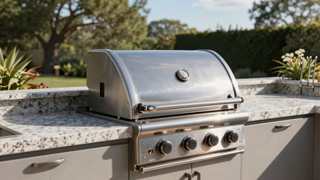 built in grill importance
