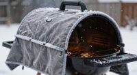 cold weather pellet grilling
