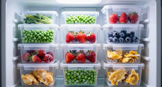 consistent freezer inventory routine