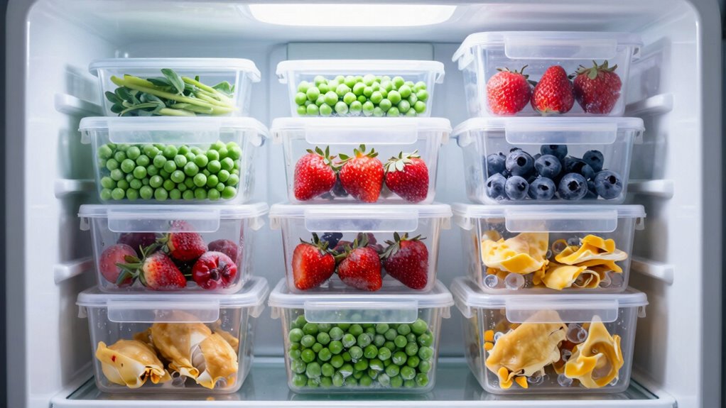 consistent freezer inventory routine