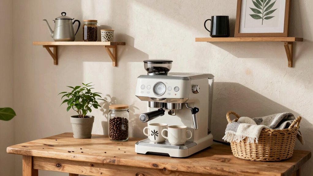 create cozy coffee nook