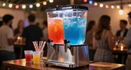 dispenser becomes party centerpiece