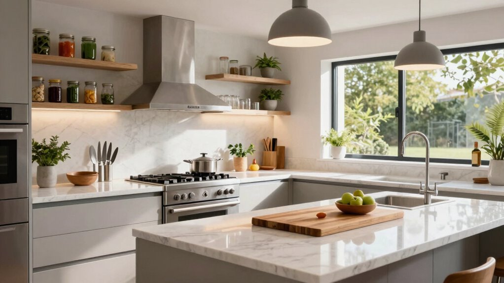 efficient daily cooking space