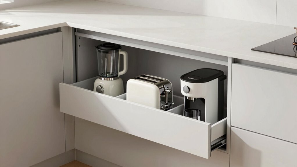 efficient functional appliance storage