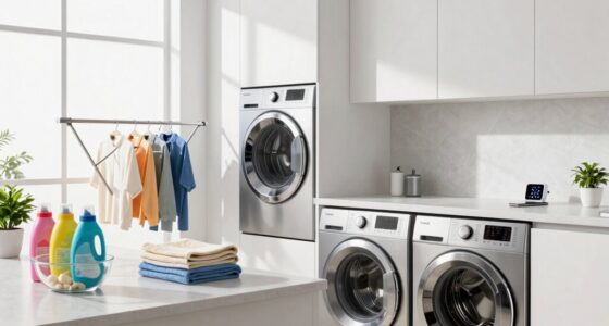efficient laundry and dish routines