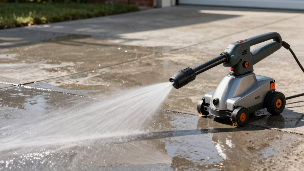 efficient pressure washer cleaning