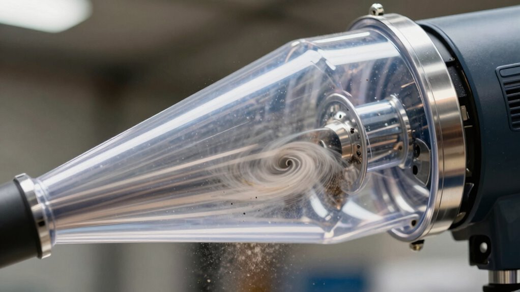 enhanced dust control efficiency