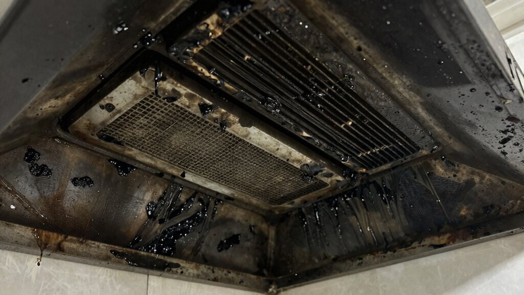 grease buildup causes hazards