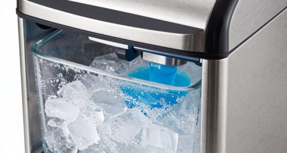 ice maker cleaning step