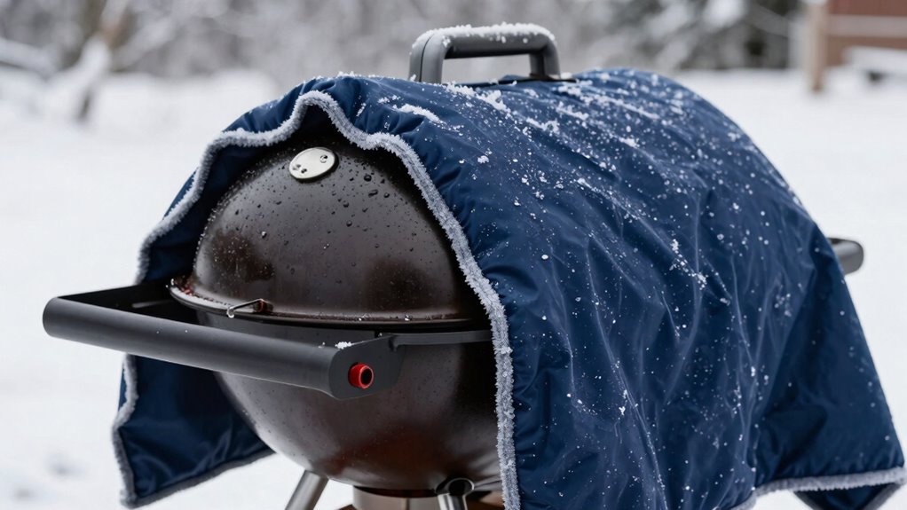 insulation improves outdoor grilling