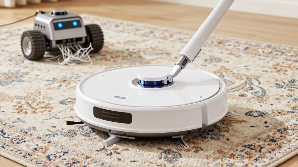 intelligent rug aware cleaning
