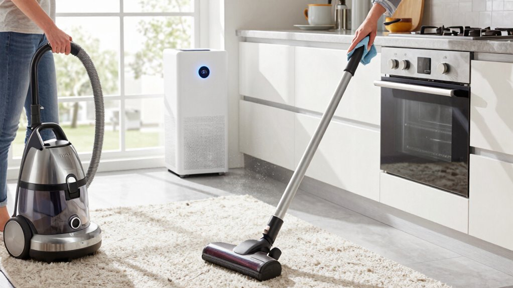 maintain clean allergen free air