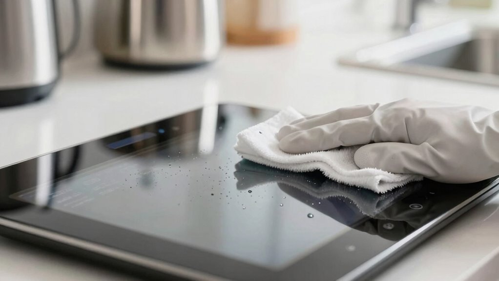 maintain clean protected screens