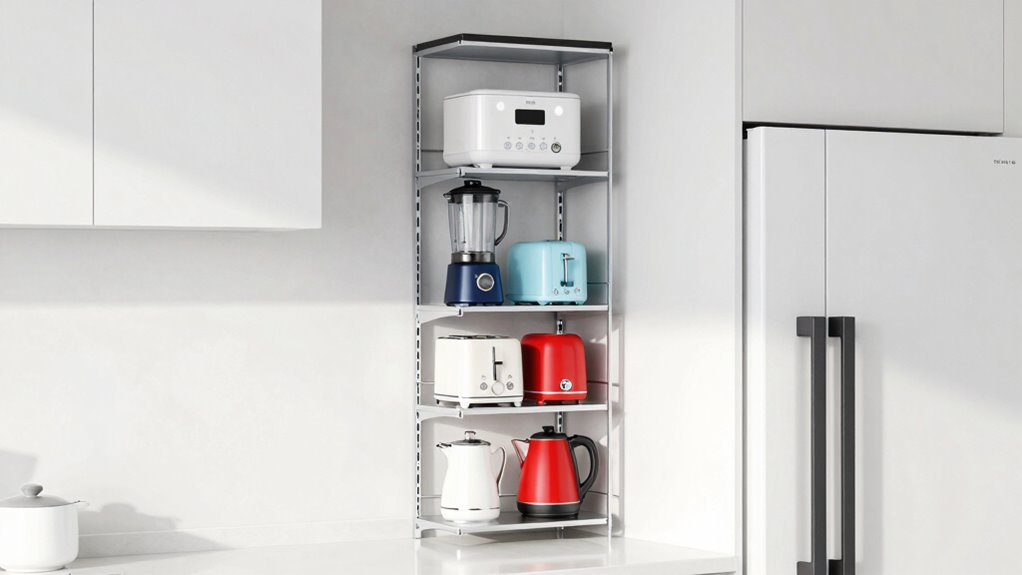 maximize space with vertical storage