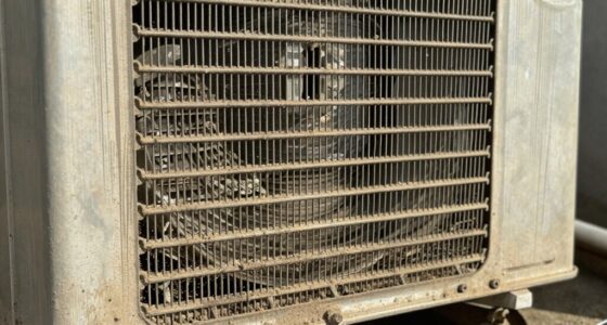 neglected dirty condenser coils