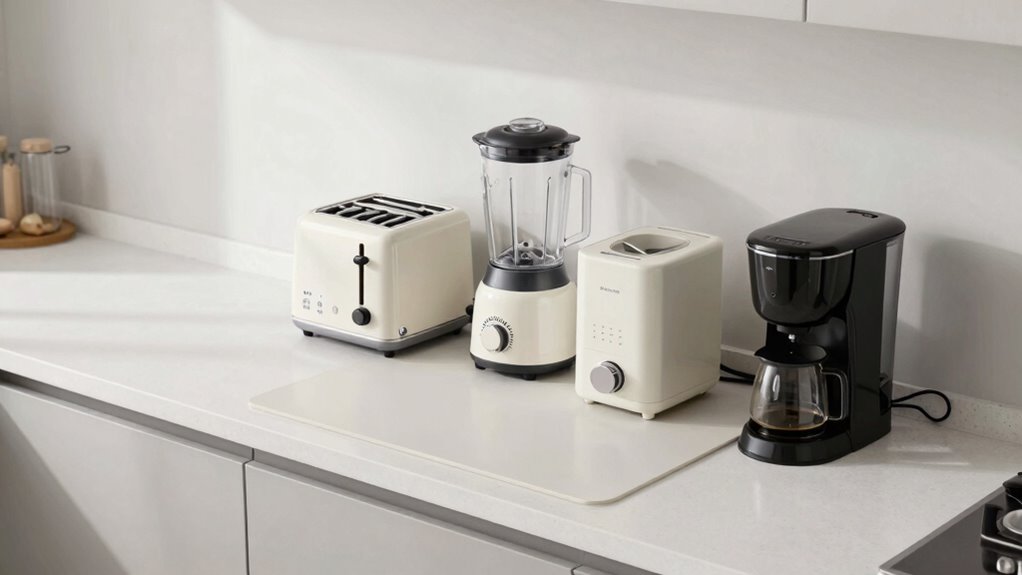 organize appliances for safety