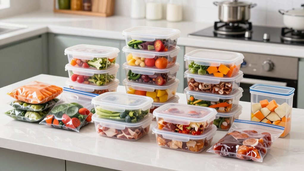 organized freezer meal planning