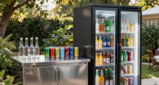outdoor beverage storage considerations