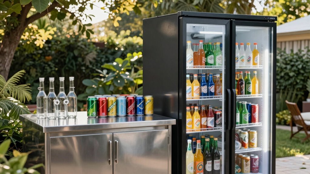 outdoor beverage storage considerations
