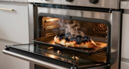 oven burning smell check