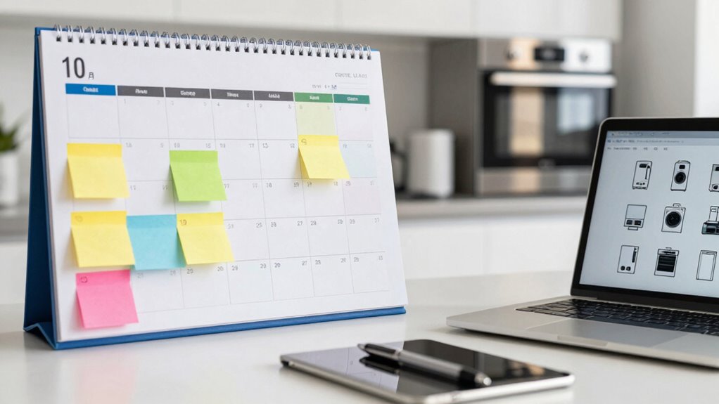 proactive appliance maintenance scheduling