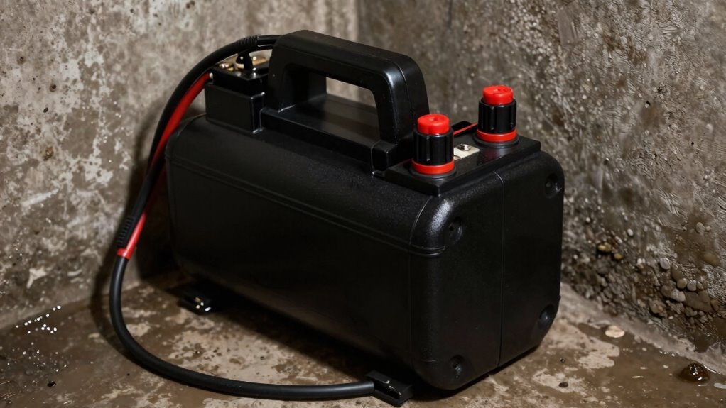 proper battery ensures backup