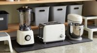 proper heavy appliance storage