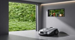 protecting robot mower garages