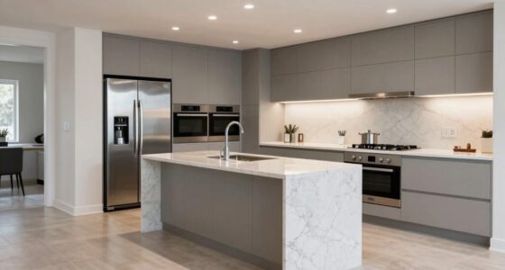 rearranged appliances improve flow