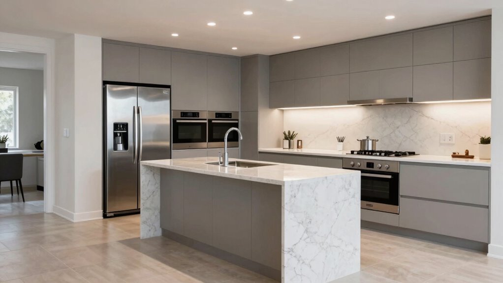 rearranged appliances improve flow