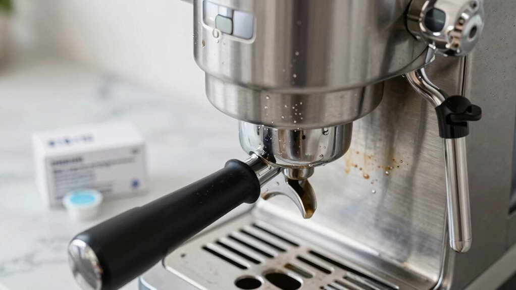 regular cleaning maintains espresso quality