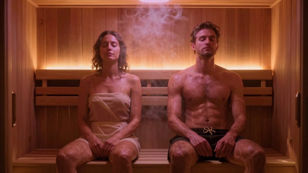 shared infrared sauna routine