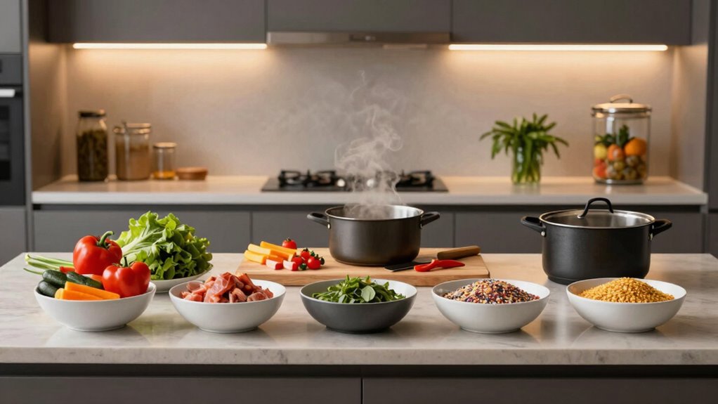 single temperature meal preparation