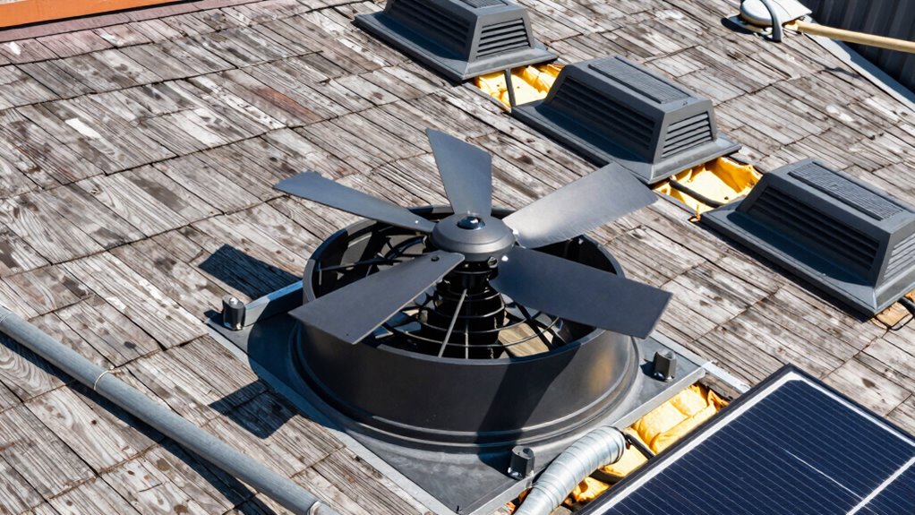 solar fan vs ventilation