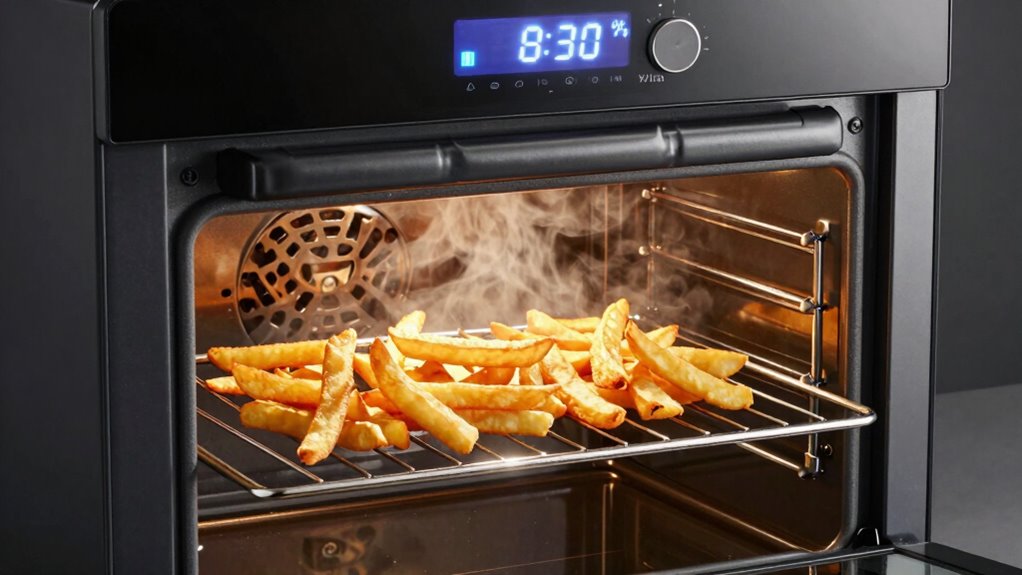 steam and air fry functionality
