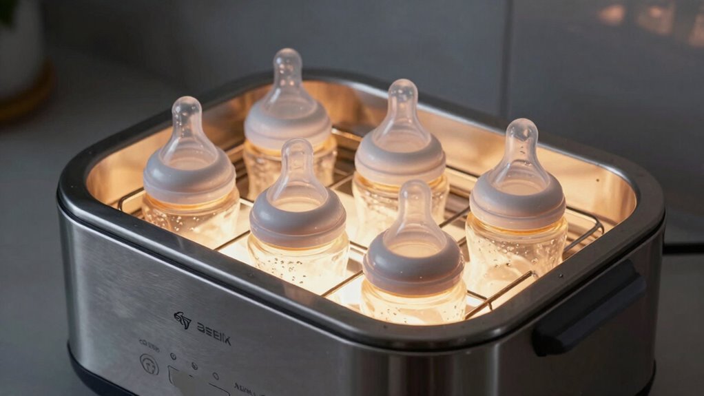 sterilize bottles for safety