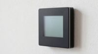 trim plate improves thermostat appearance
