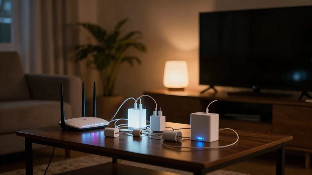 unplug devices to save