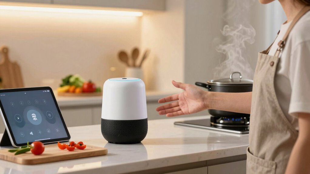 voice activated smart kitchen control