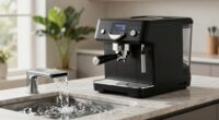 water feature improves coffee experience