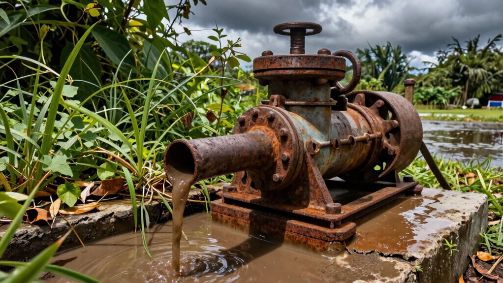 water powered backup pump reliability